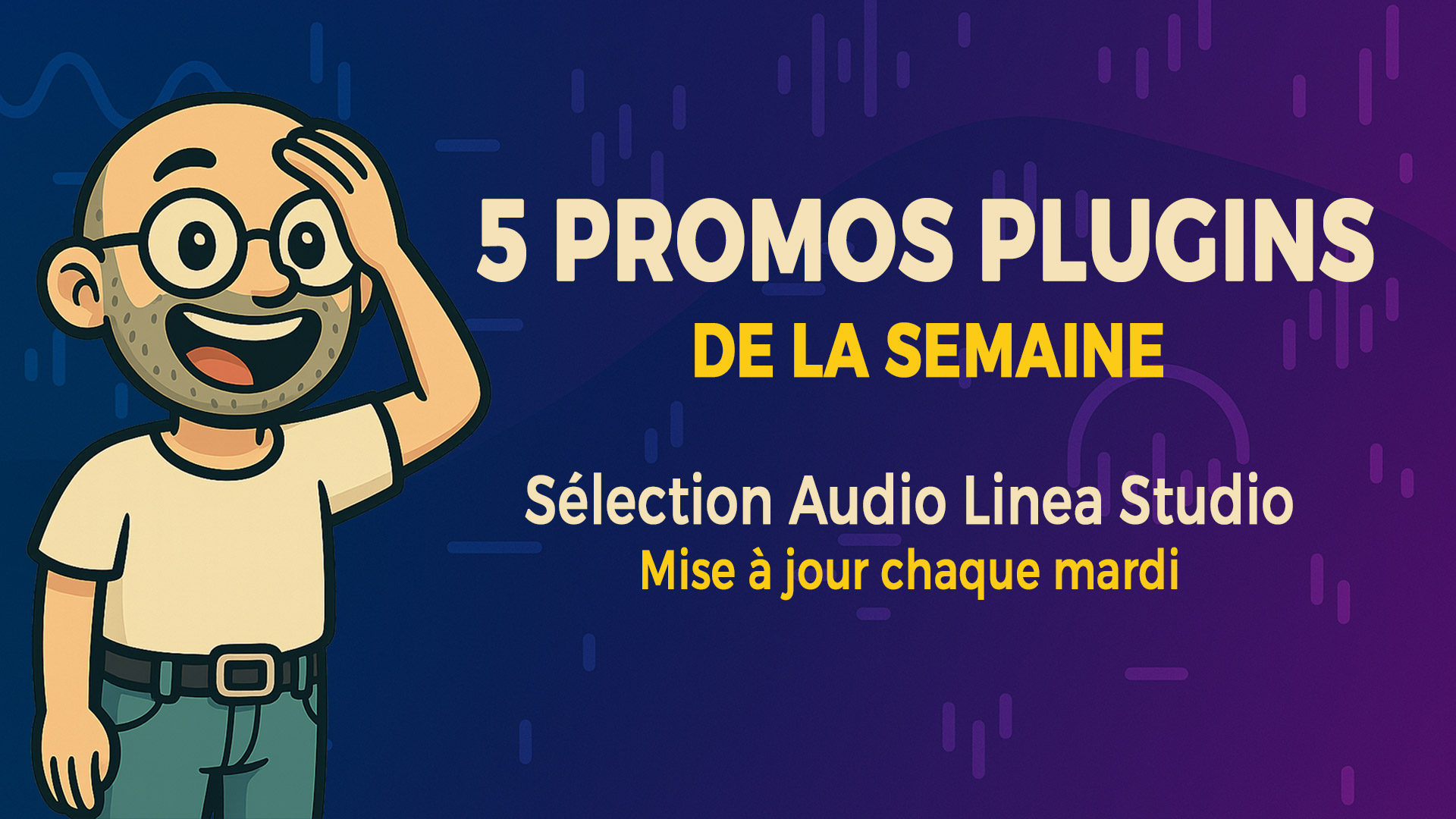 5 promos plugins audio de la semaine – sélection Audio Linea Studio