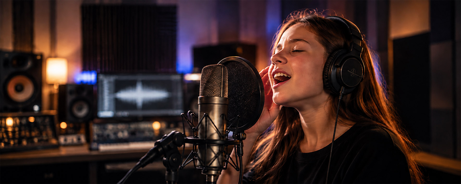 Cours de chant et enregistrement en studio dans l'Avesnois